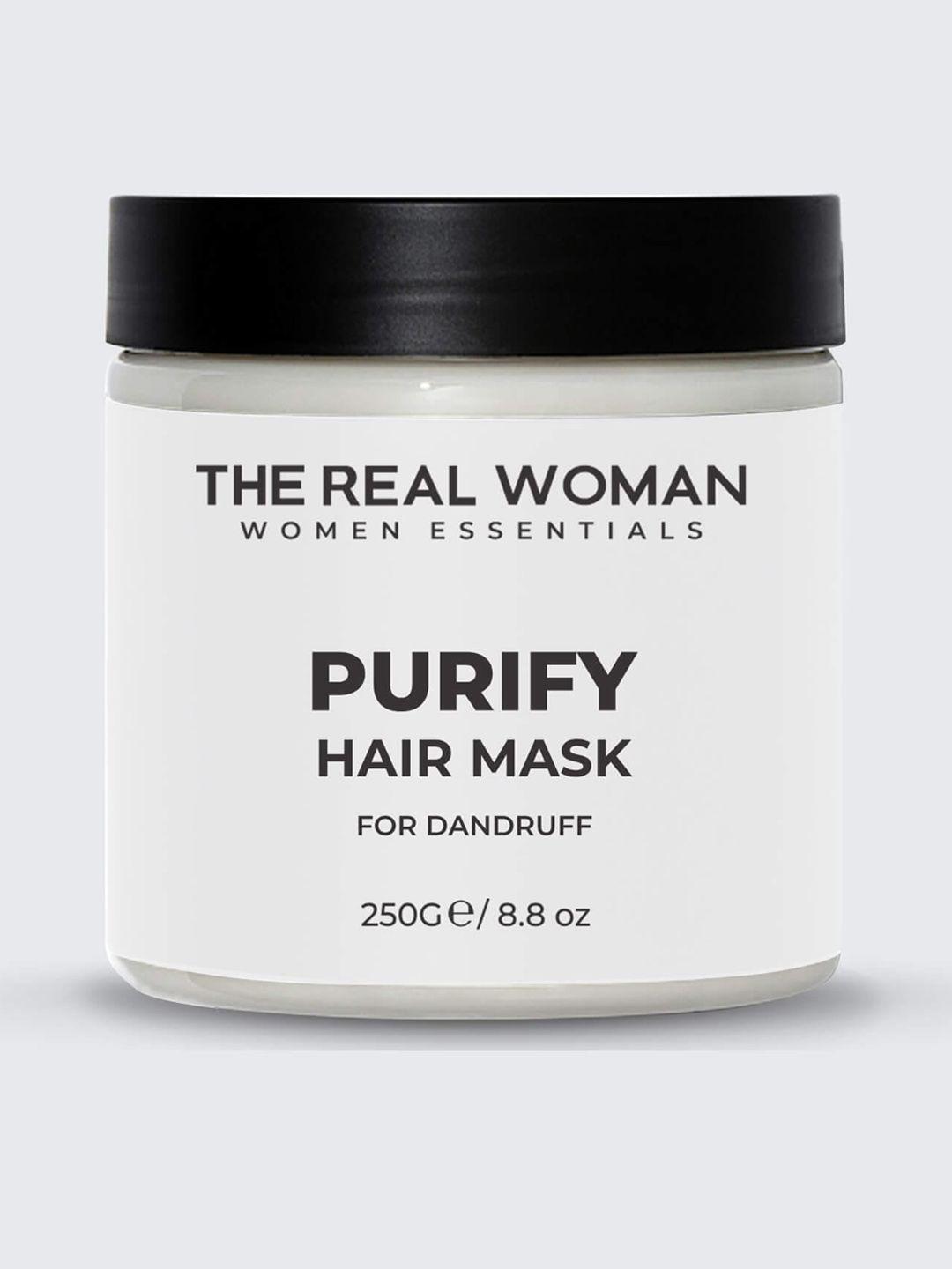 the real woman purify hair mask for dandruff - 200 g