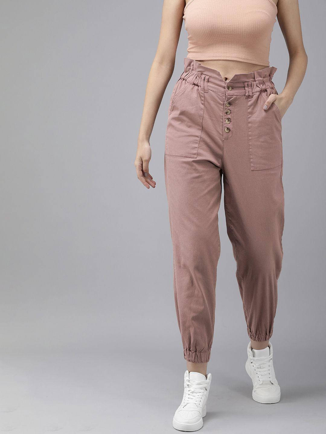 the roadster life co. women mid-rise joggers