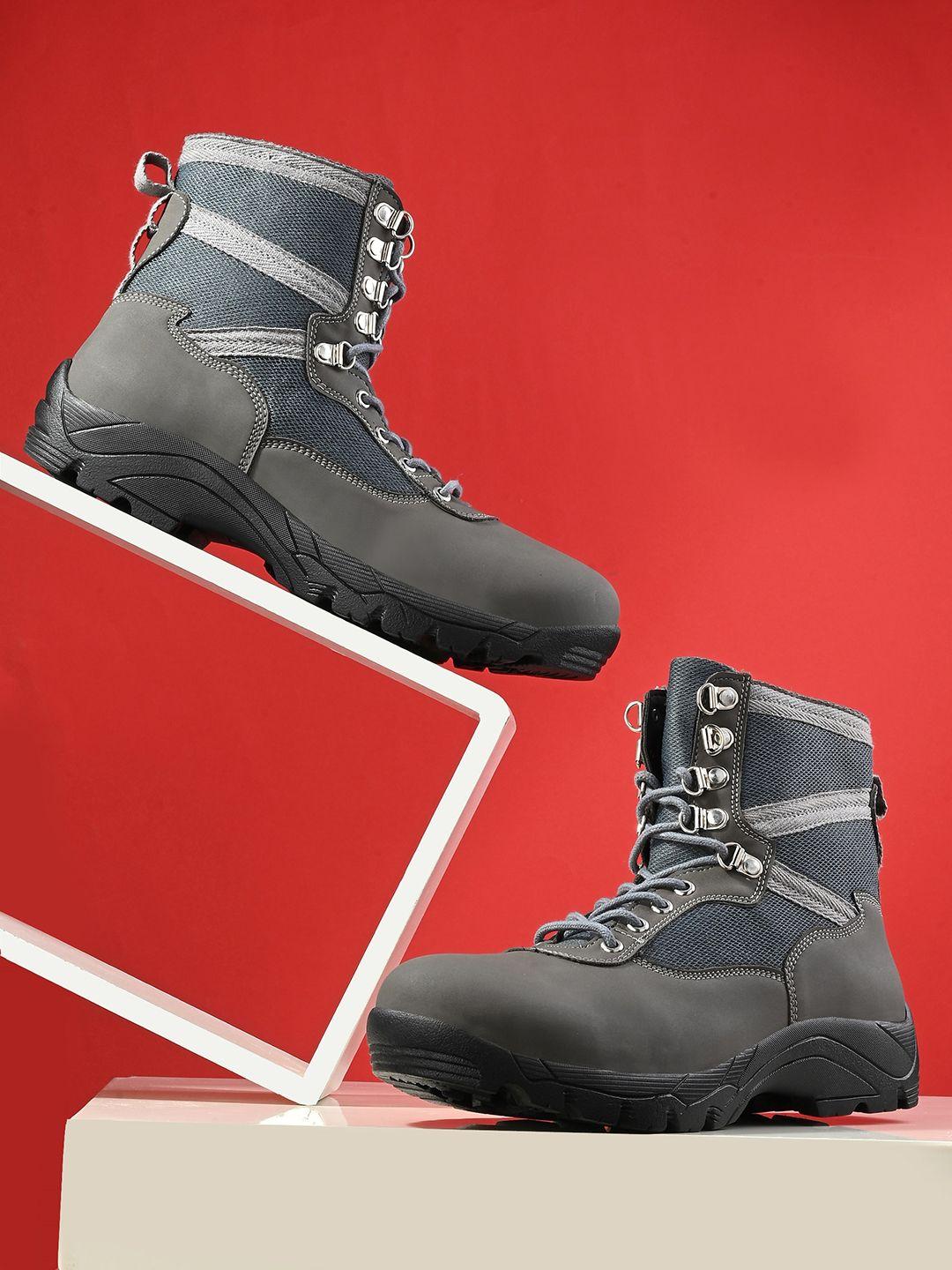the roadster lifestyle co. men high-top biker boots
