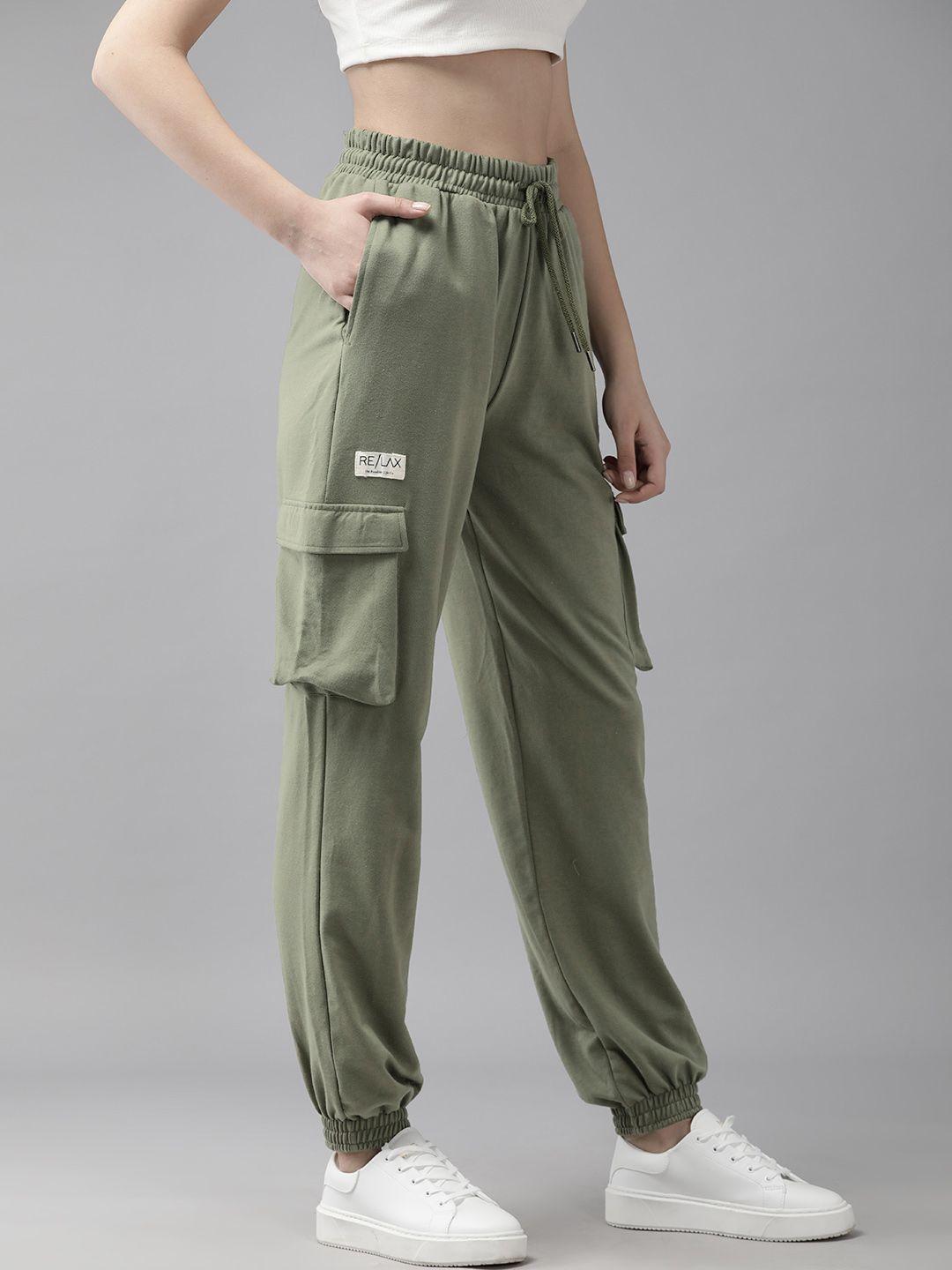 the roadster lifestyle co. women cargo joggers