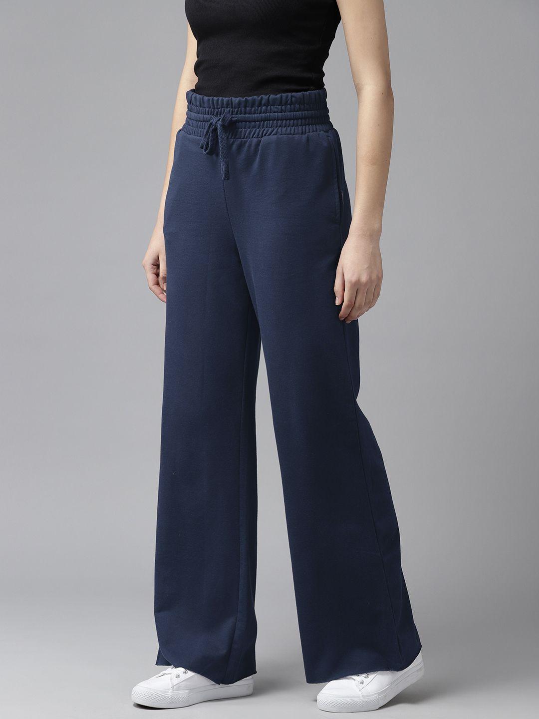 the roadster lifestyle co. women wide leg track pants