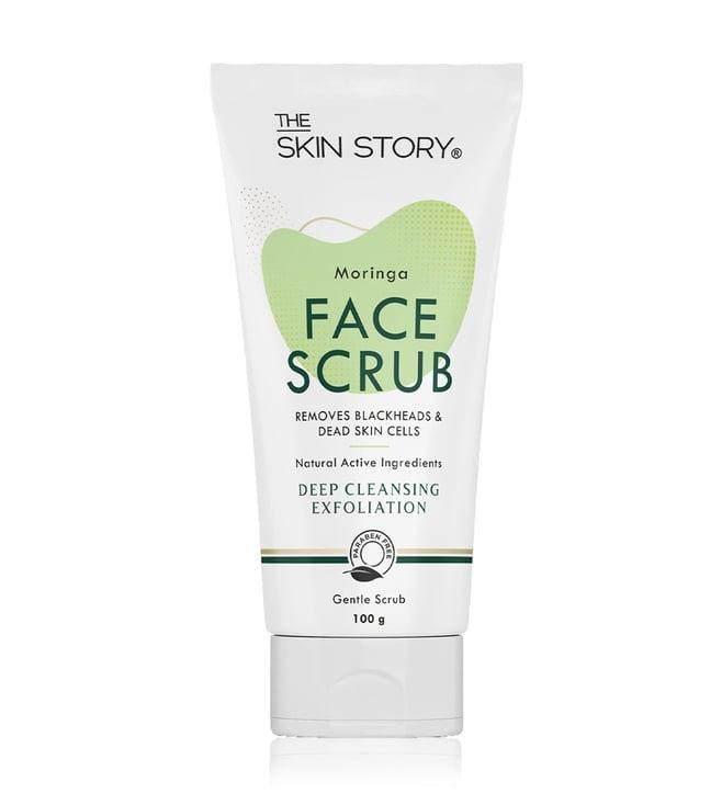 the skin story moringa face gentle scrub -100 gm
