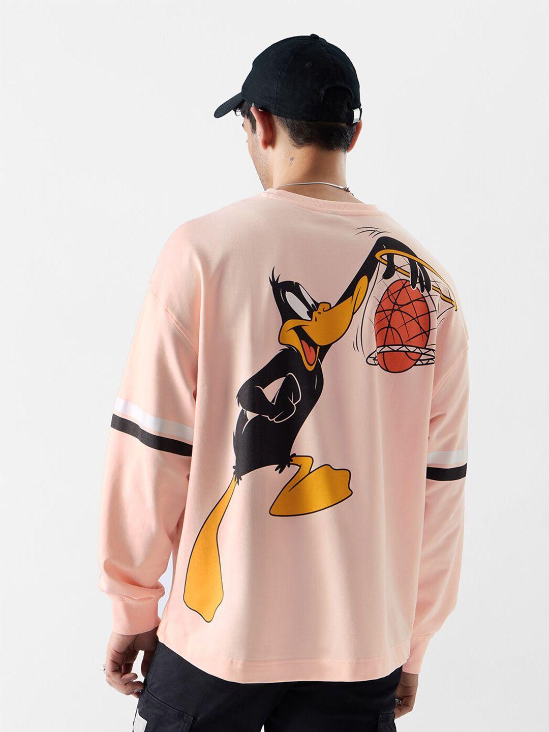 the souled store looney tunes oversized cotton t-shirt