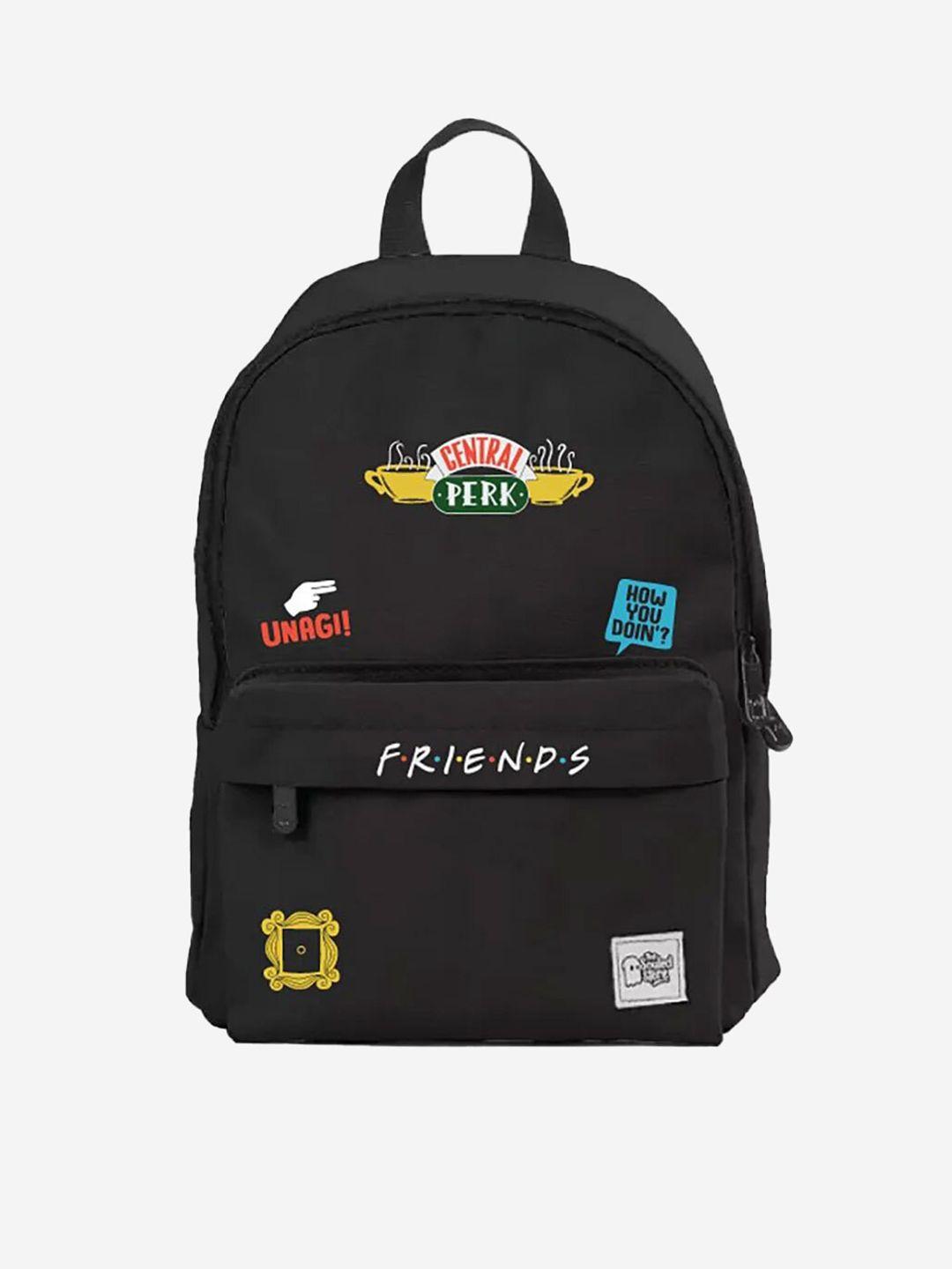 the souled store women f.r.i.e.n.d.s: logo graphic padded backpack