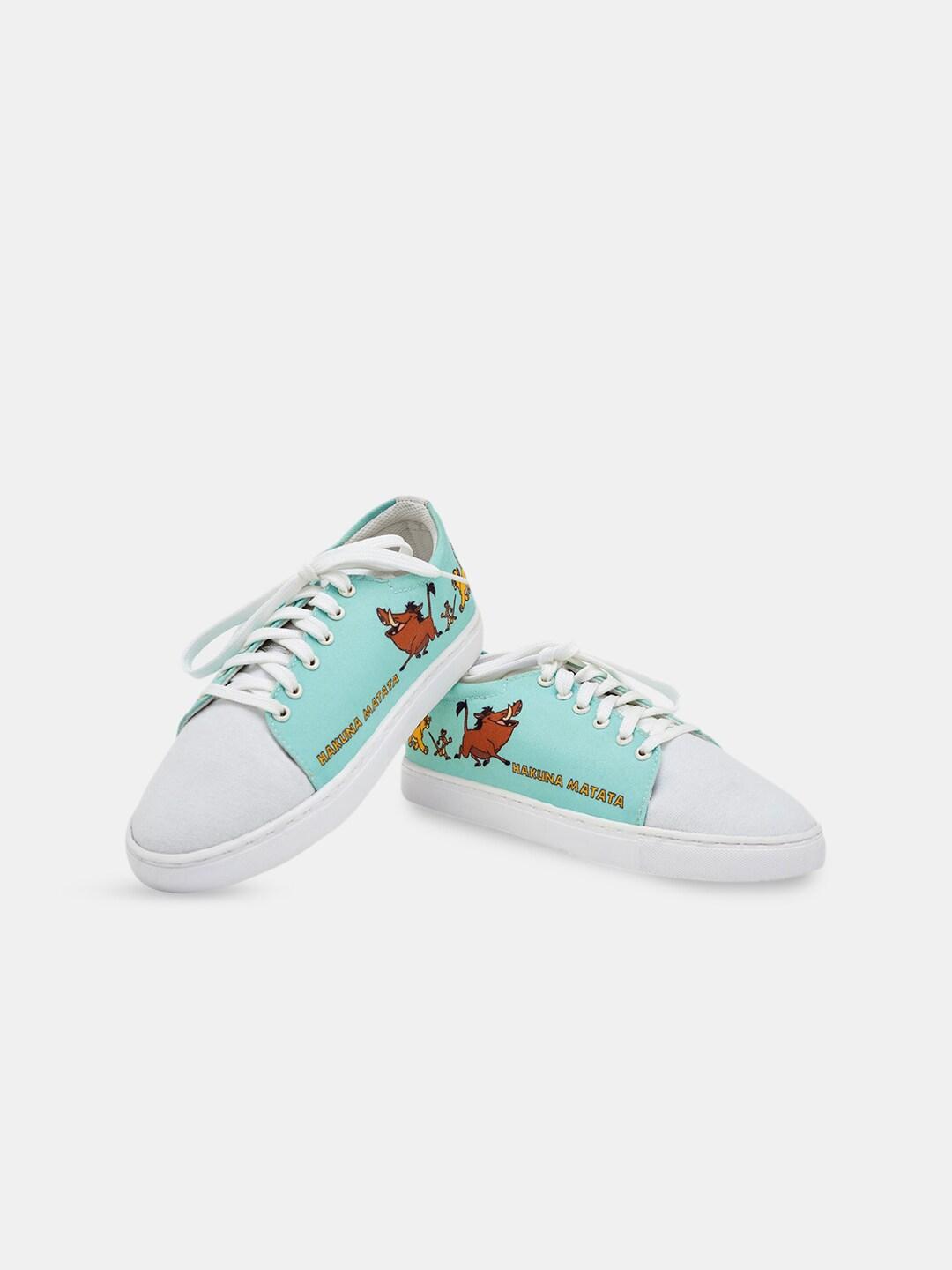 the souled store women lion king printed sneakers