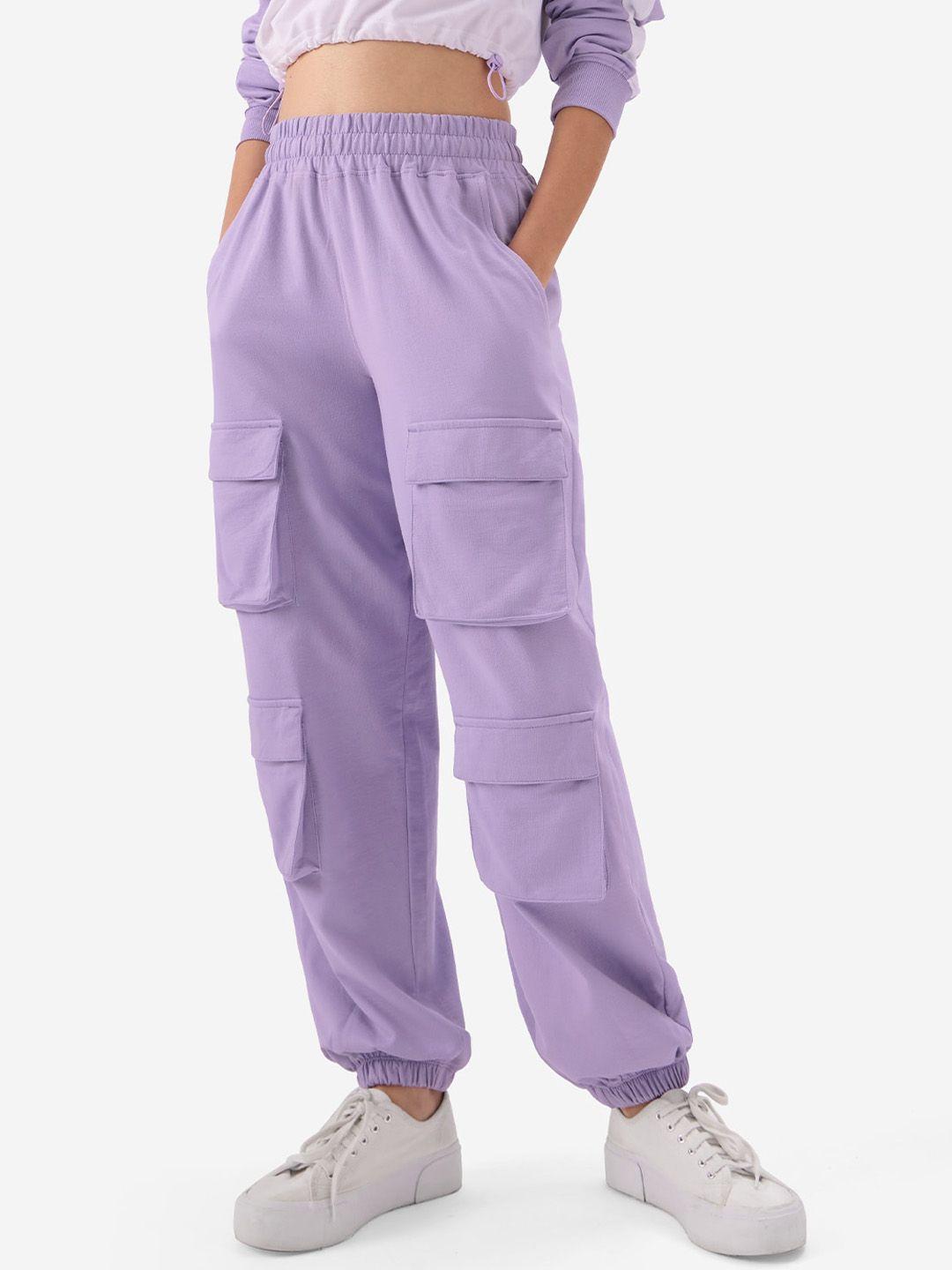the souled store women pure cotton joggers