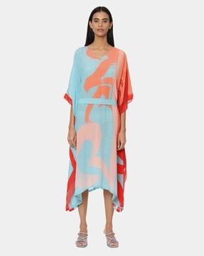 the what we think we become kaftan dress
