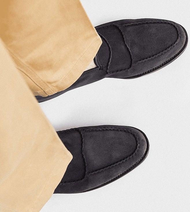 the alternate suede loafer- grey