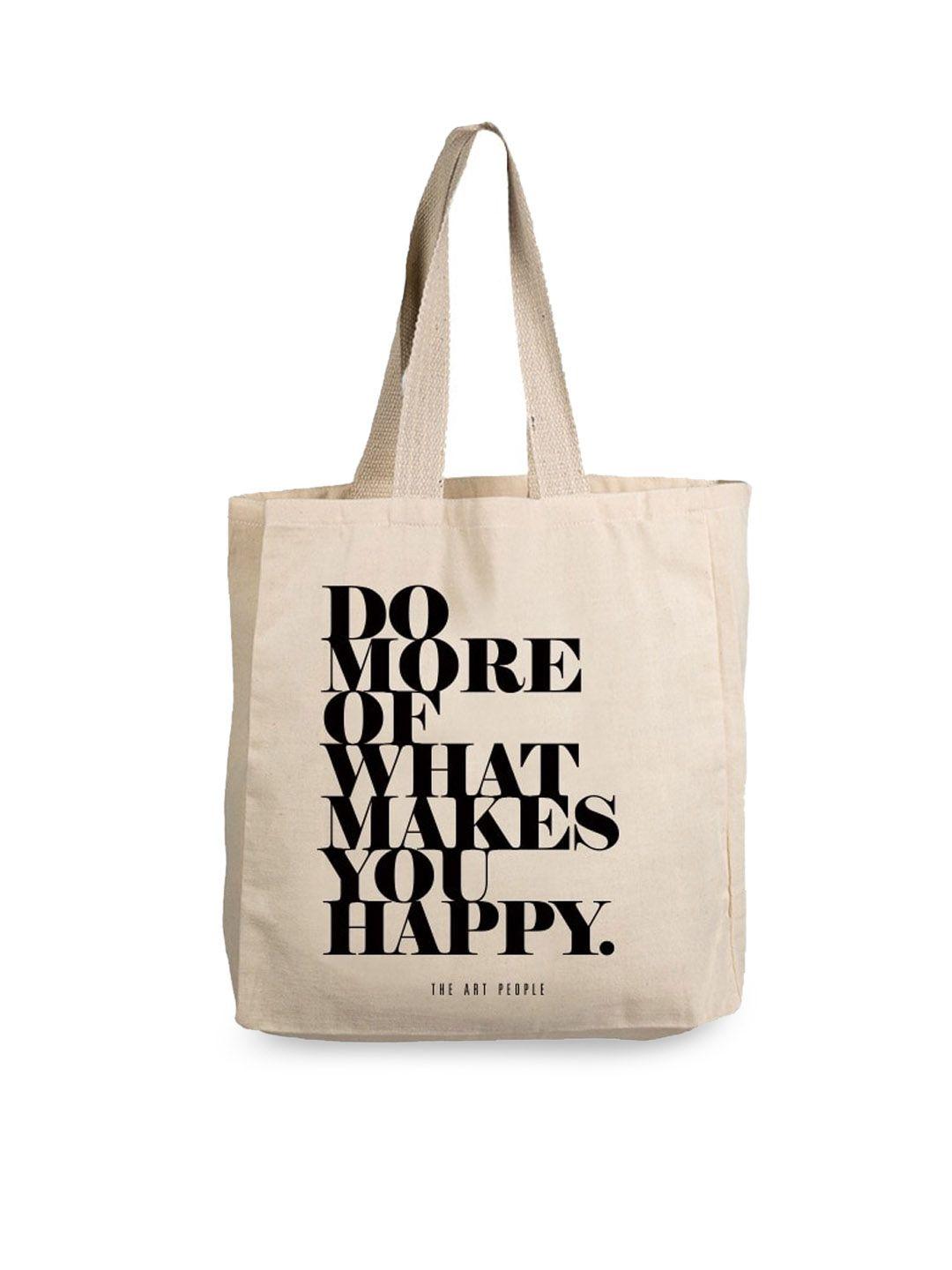 the art people off white typography printed shopper tote bag