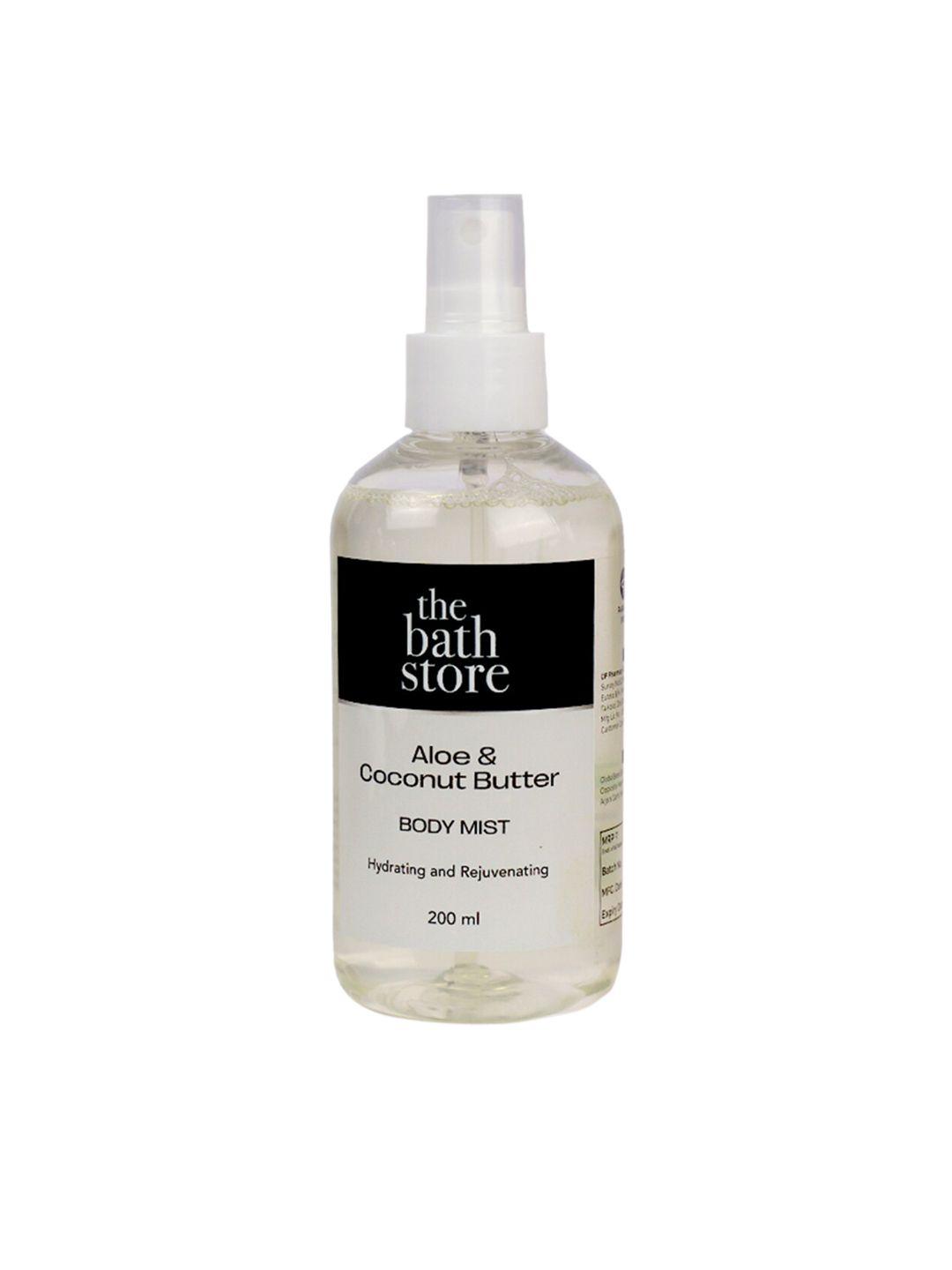 the bath store british rose hydrating & rejuvenating body mist 200ml