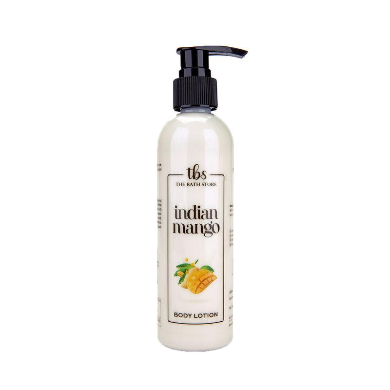 the bath store indian mango body lotion for deep moisturizing, for all skin type