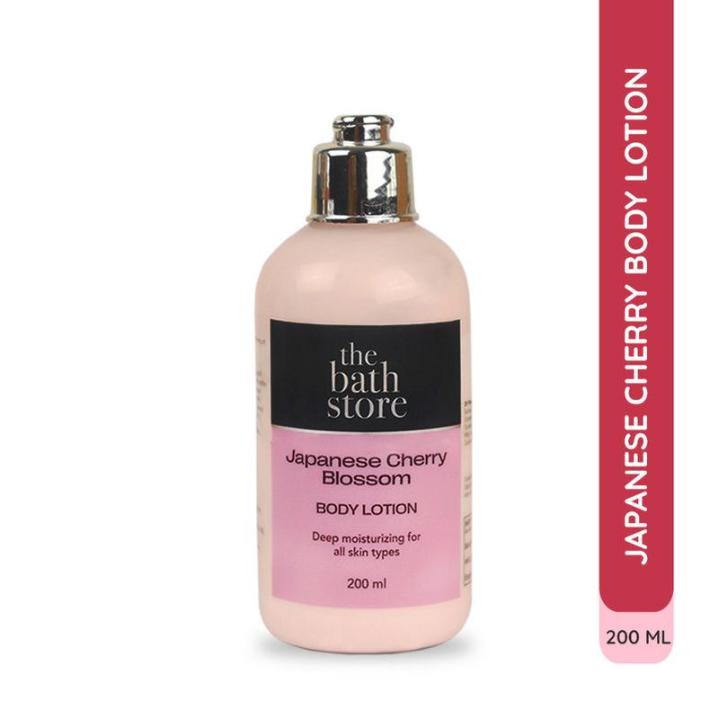 the bath store japanese cherry blossom body lotion