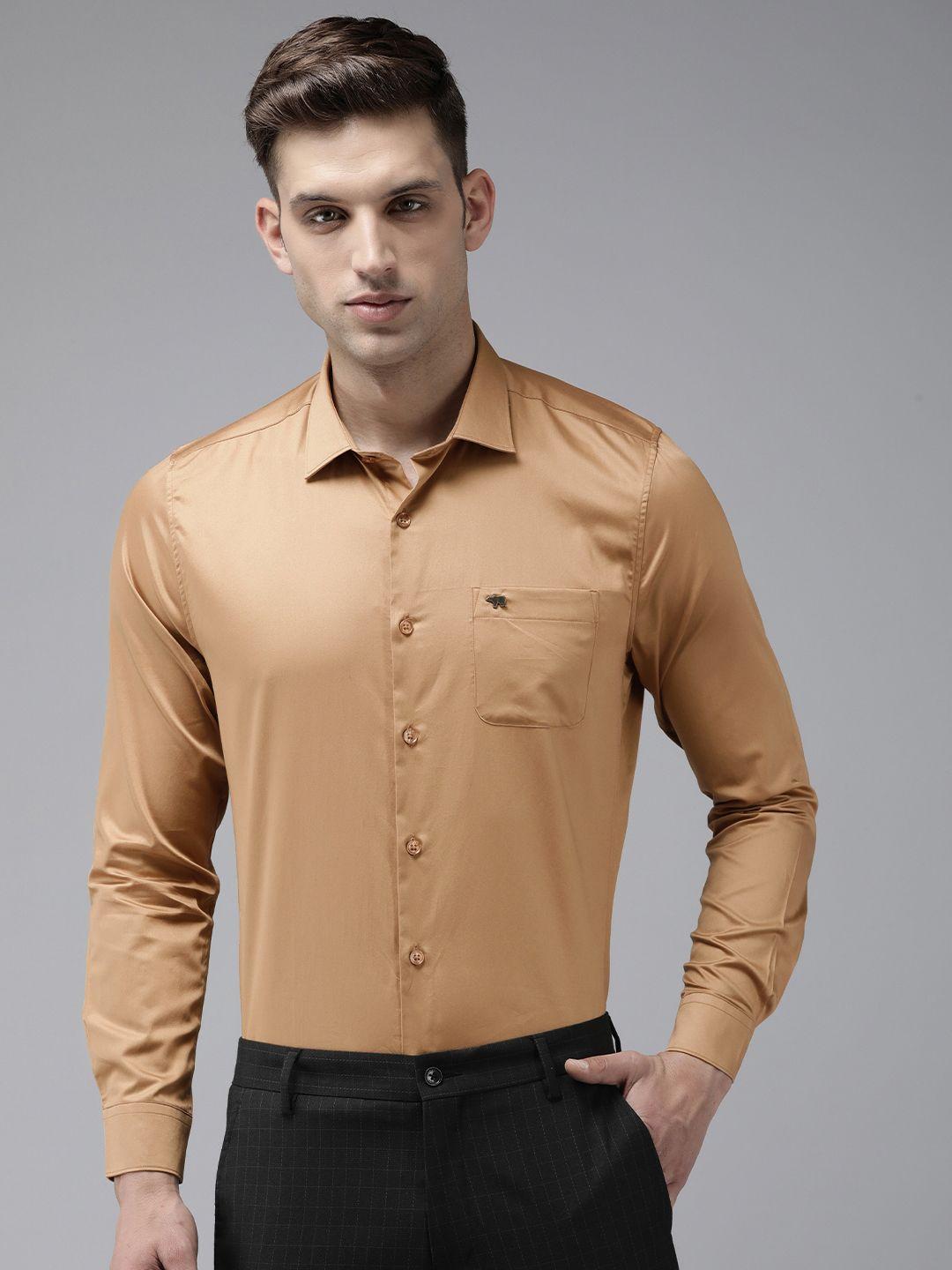 the bear house ardor edition slim fit opaque formal shirt