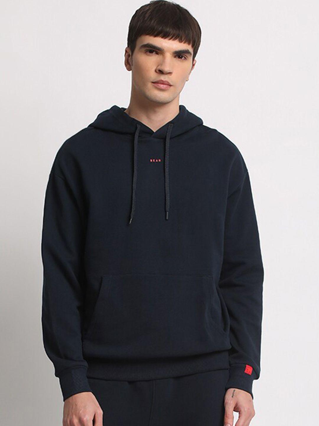 the bear house hooded pure cotton pullover