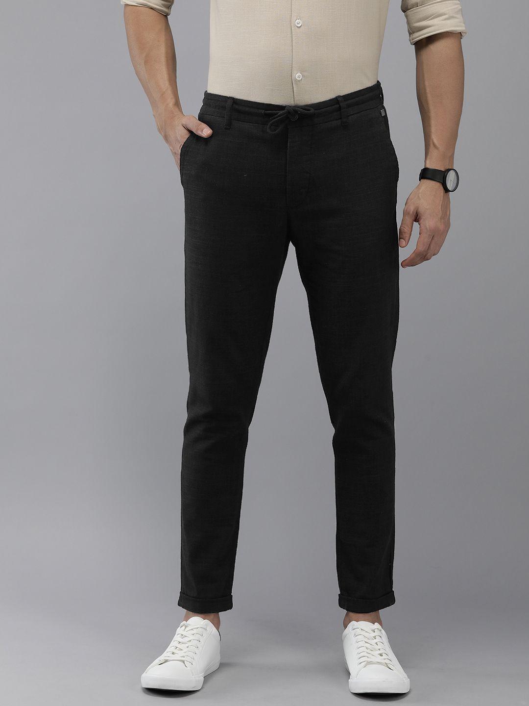 the bear house men smart tapered fit chinos trousers