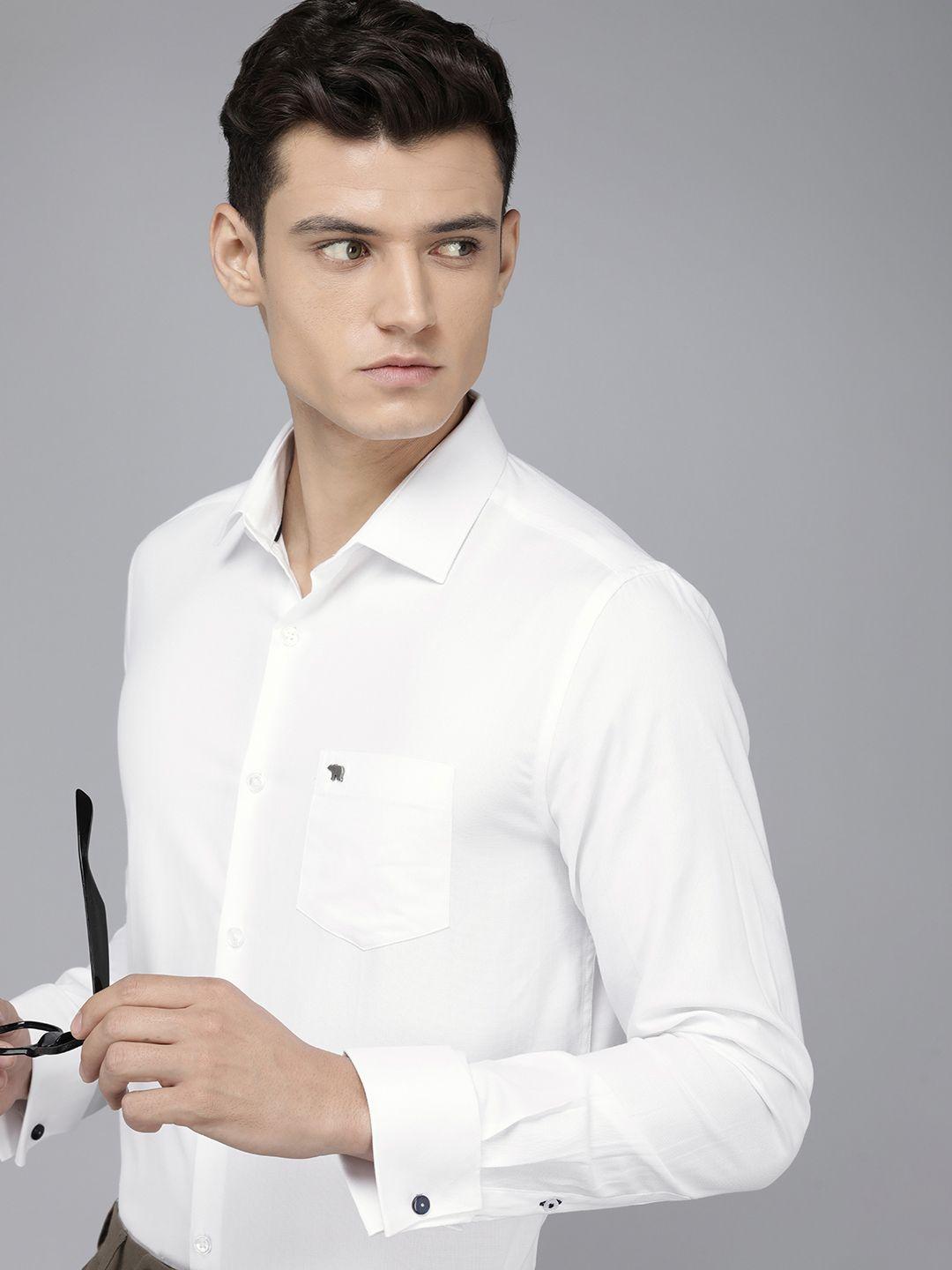 the bear house slim fit ardor edition opaque formal shirt