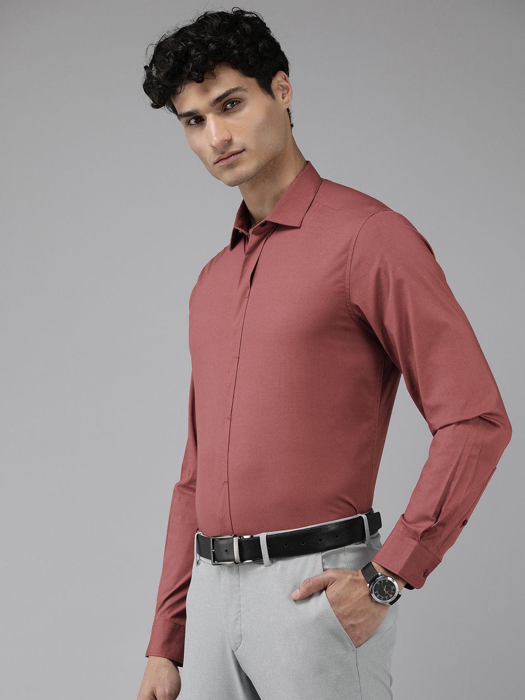 the bear house slim fit formal shirt