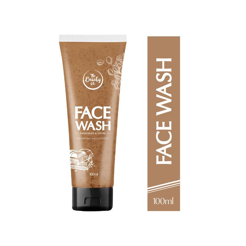 the beauty co. chocolate coffee face wash