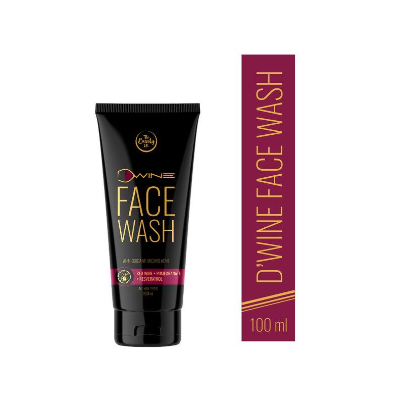 the beauty co. d'wine face wash