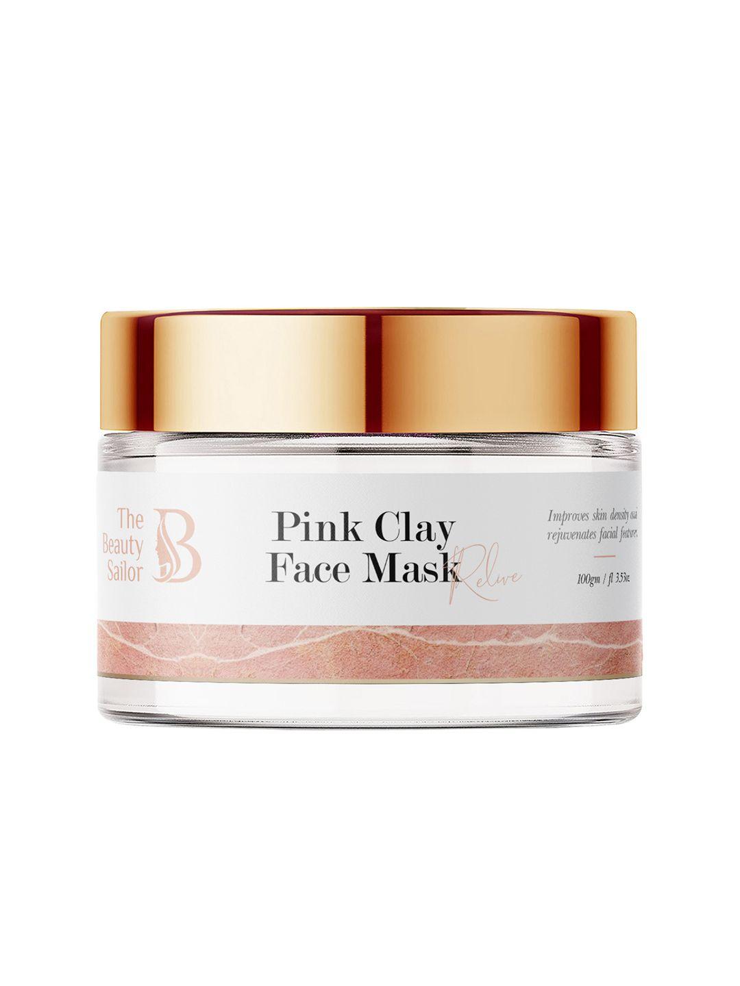 the beauty sailor anti aging pink clay face mask 100 gm