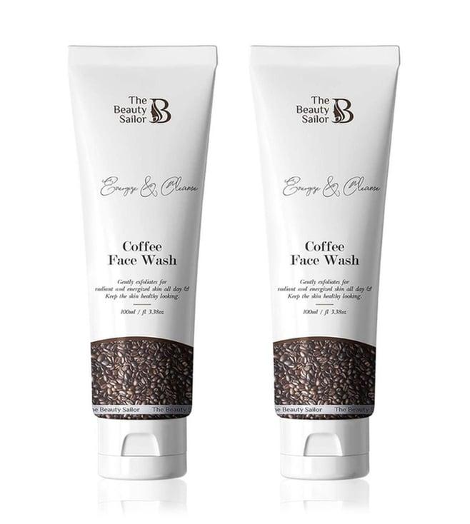 the beauty sailor coffee face wash pack of 2 - 200 ml