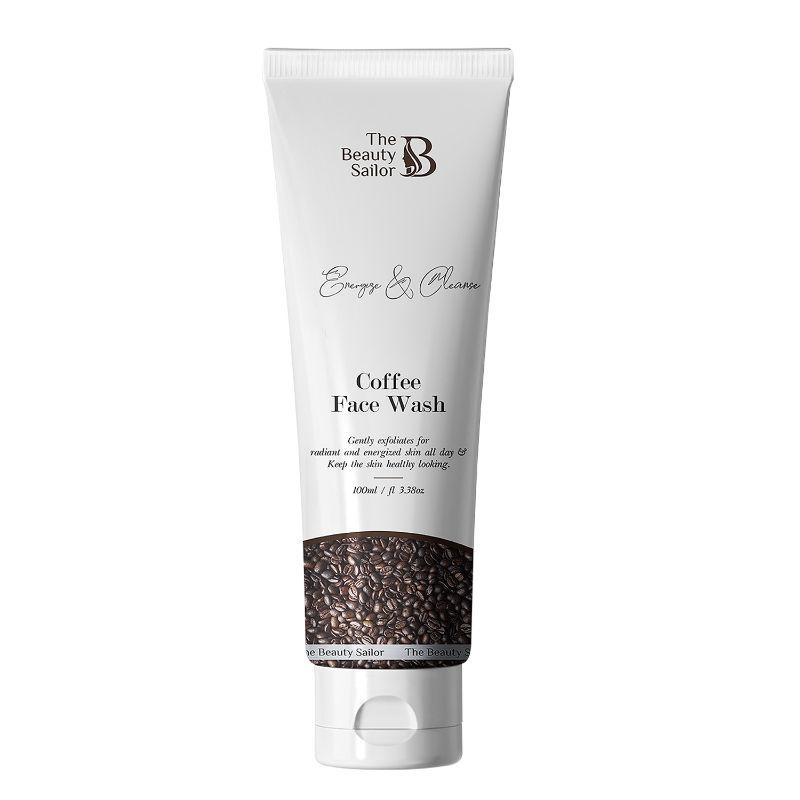 the beauty sailor exfoliating coffee face wash
