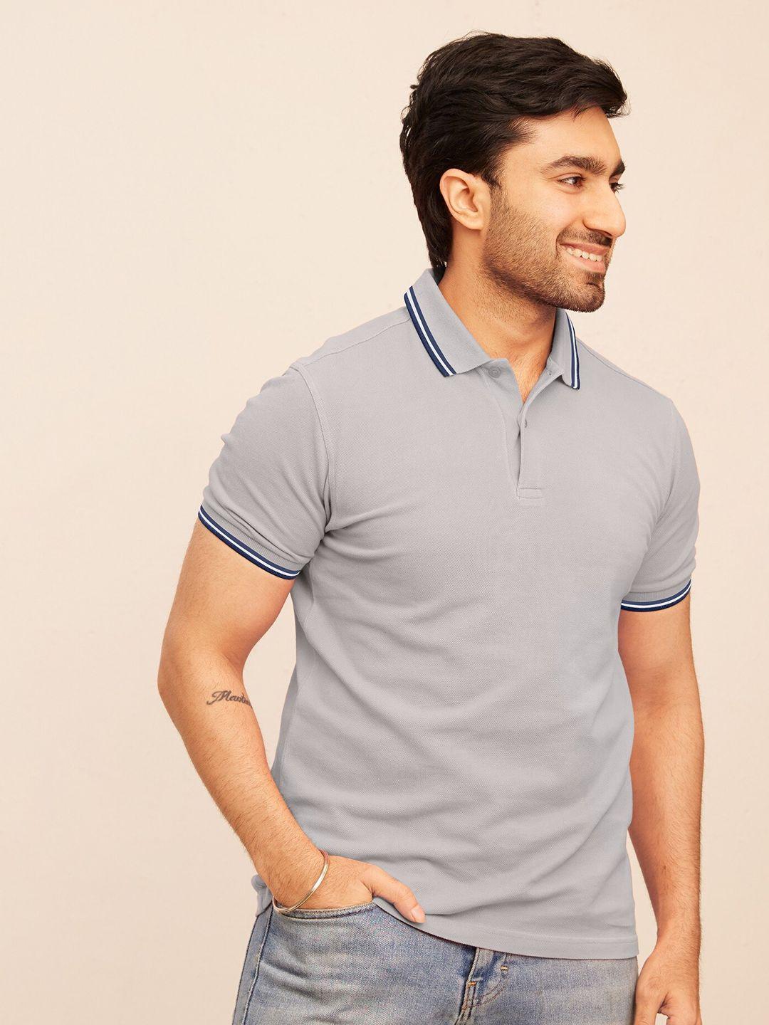 the bleu label men polo collar t-shirt