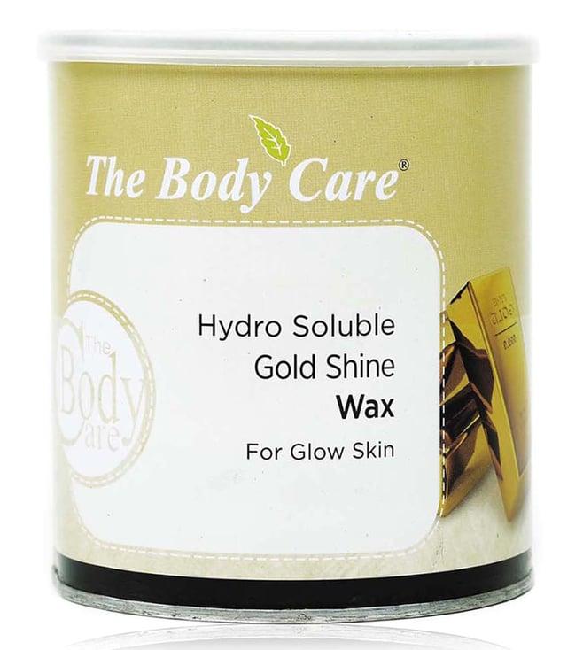 the body care gold shine hydrosoluble wax for glowing skin - 700 gm