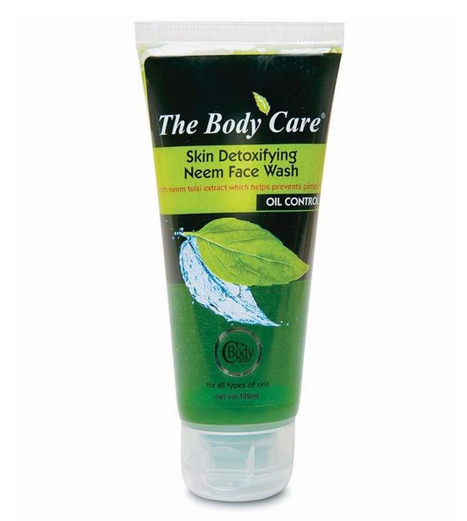 the body care neem detoxifying face wash - 100 ml