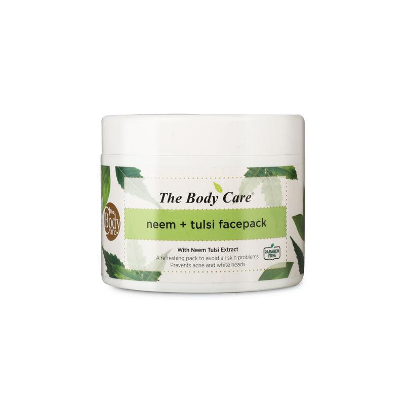 the body care neem tulsi face pack