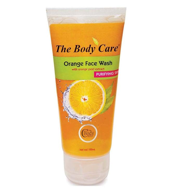 the body care orange face wash - 100 ml