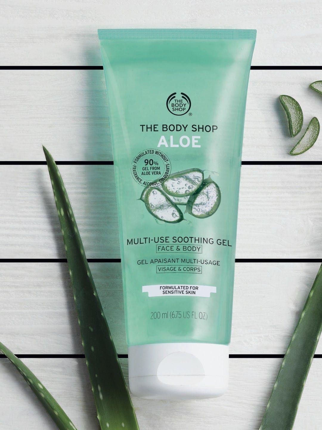 the body shop aloe multi-use sustainable soothing gel 200 ml