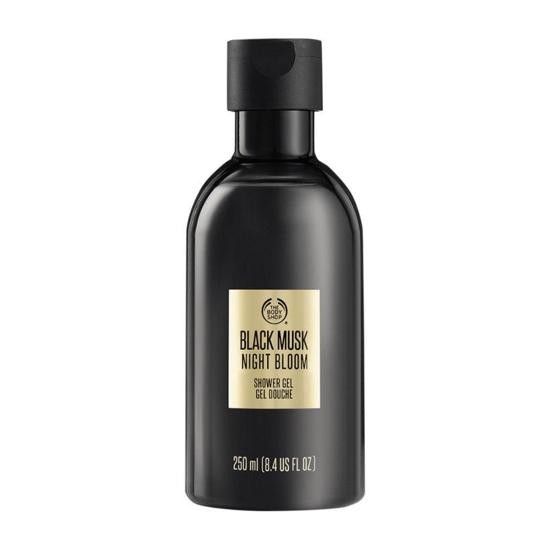 the body shop black musk night bloom shower gel