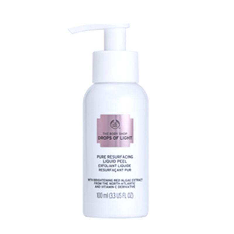 the body shop drops of light pure resurfacing liquid peel