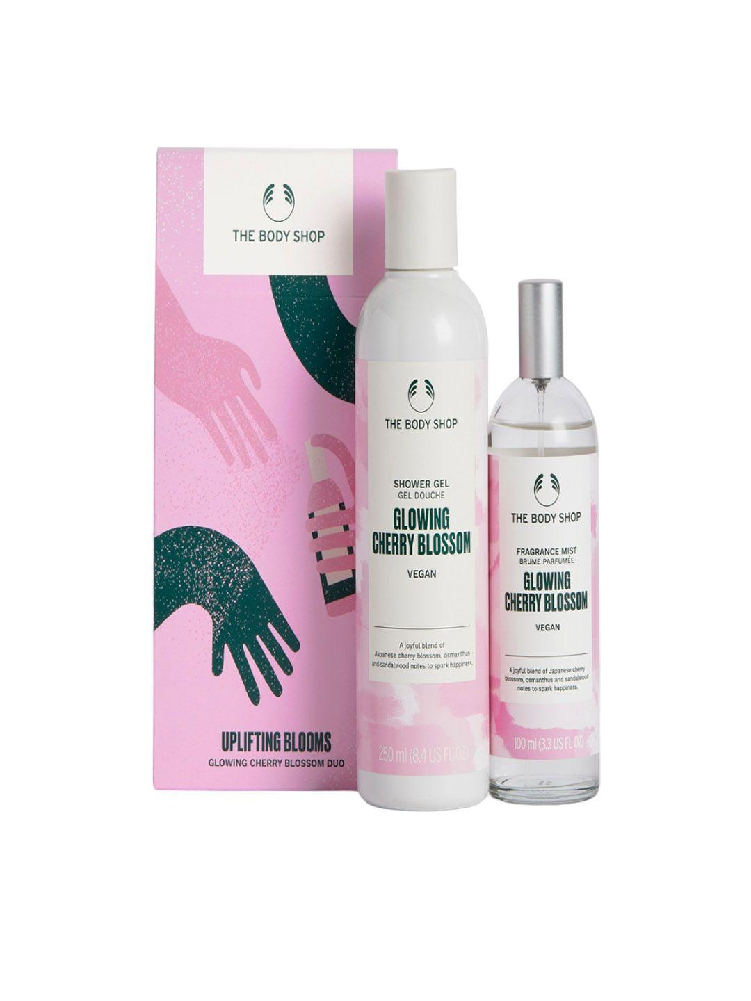 the body shop duo cherry blossom choice gift set