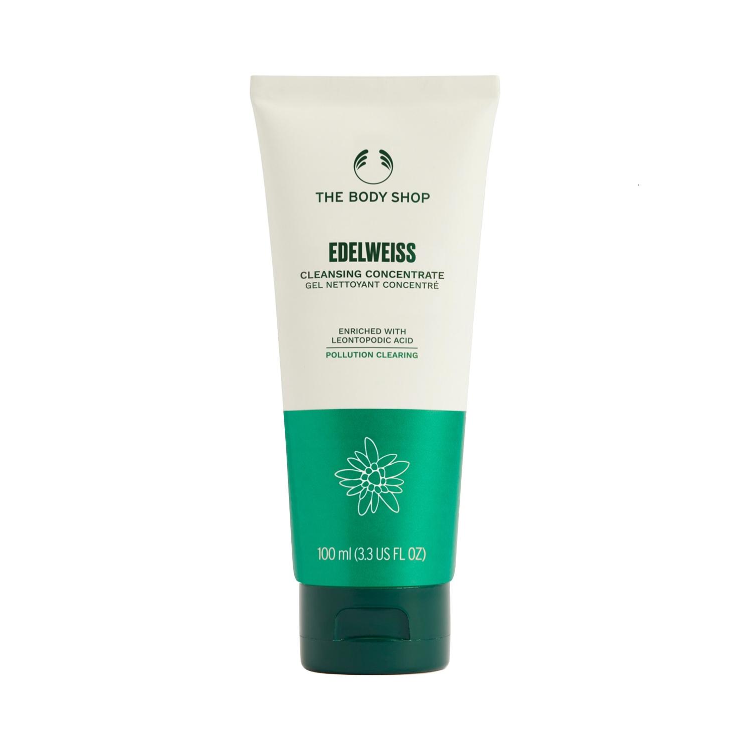 the body shop edelweiss cleansing concentrate (100ml)