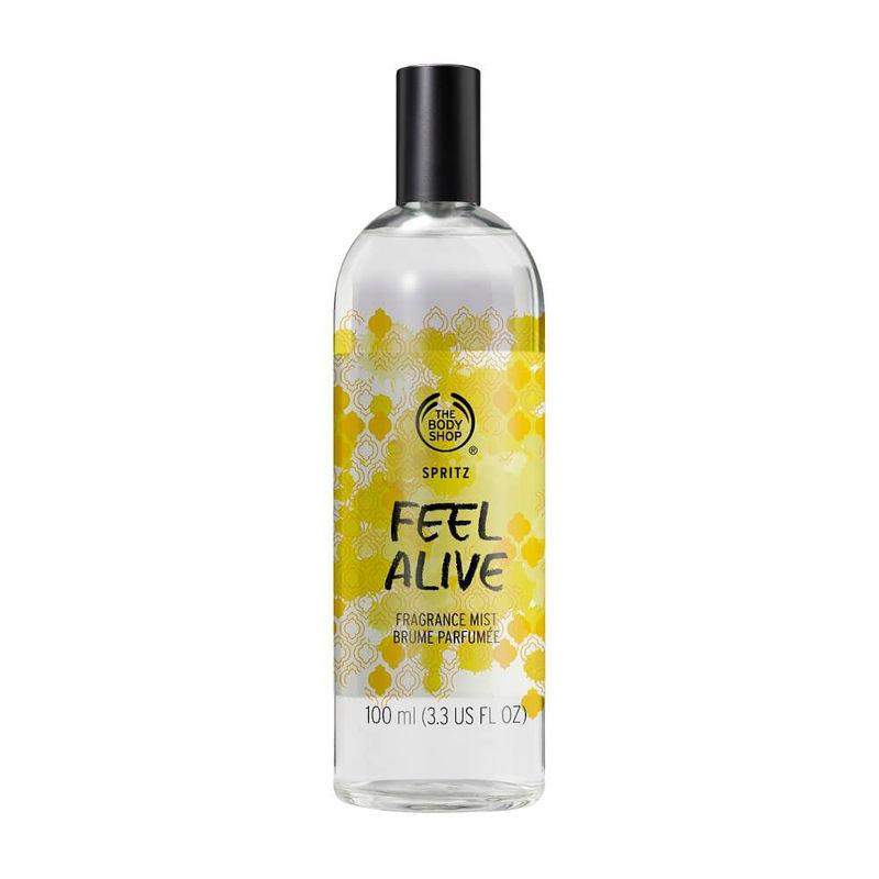 the body shop feel alive fragrance mist