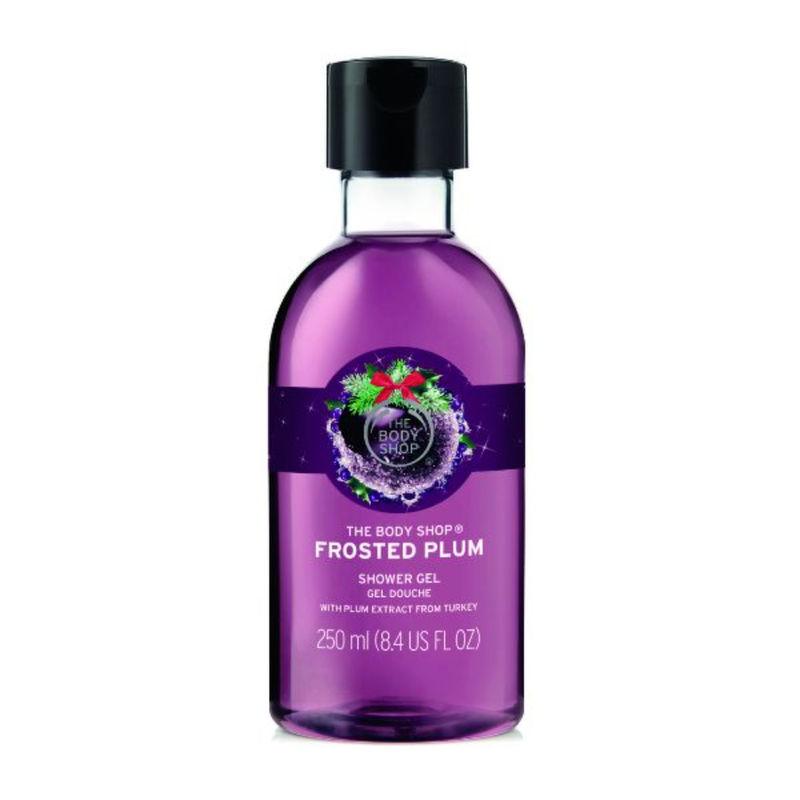 the body shop frosted plum shower gel