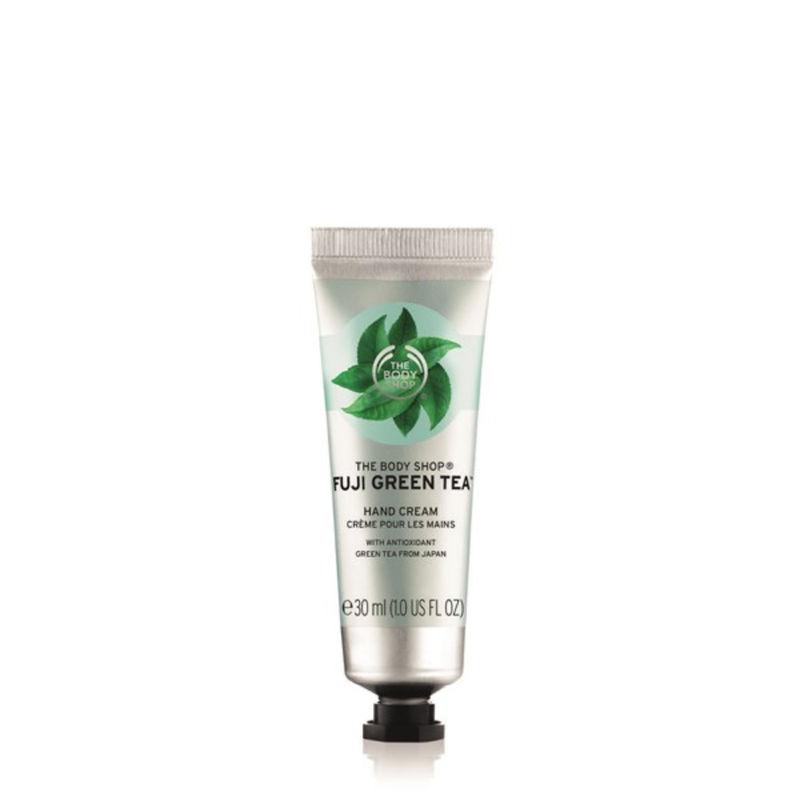 the body shop fuji green tea hand cream