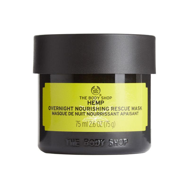 the body shop hemp overnight nourishing rescue mask