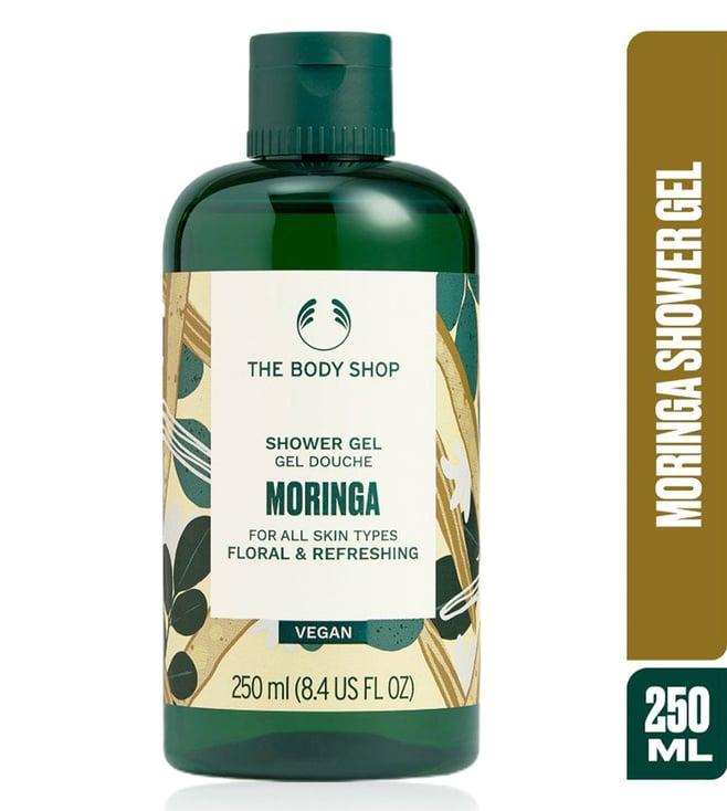 the body shop moringa shower gel - 250 ml