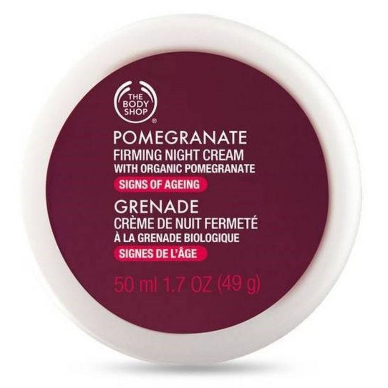 the body shop pomegranate firming night cream