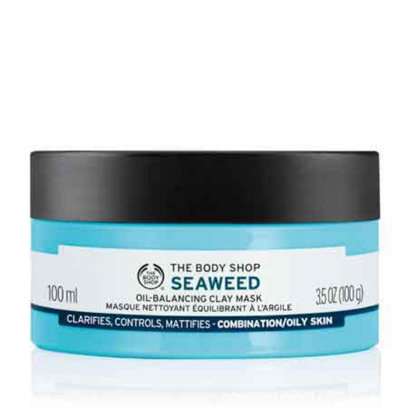 the body shop seaweed oil-balancing clay mask