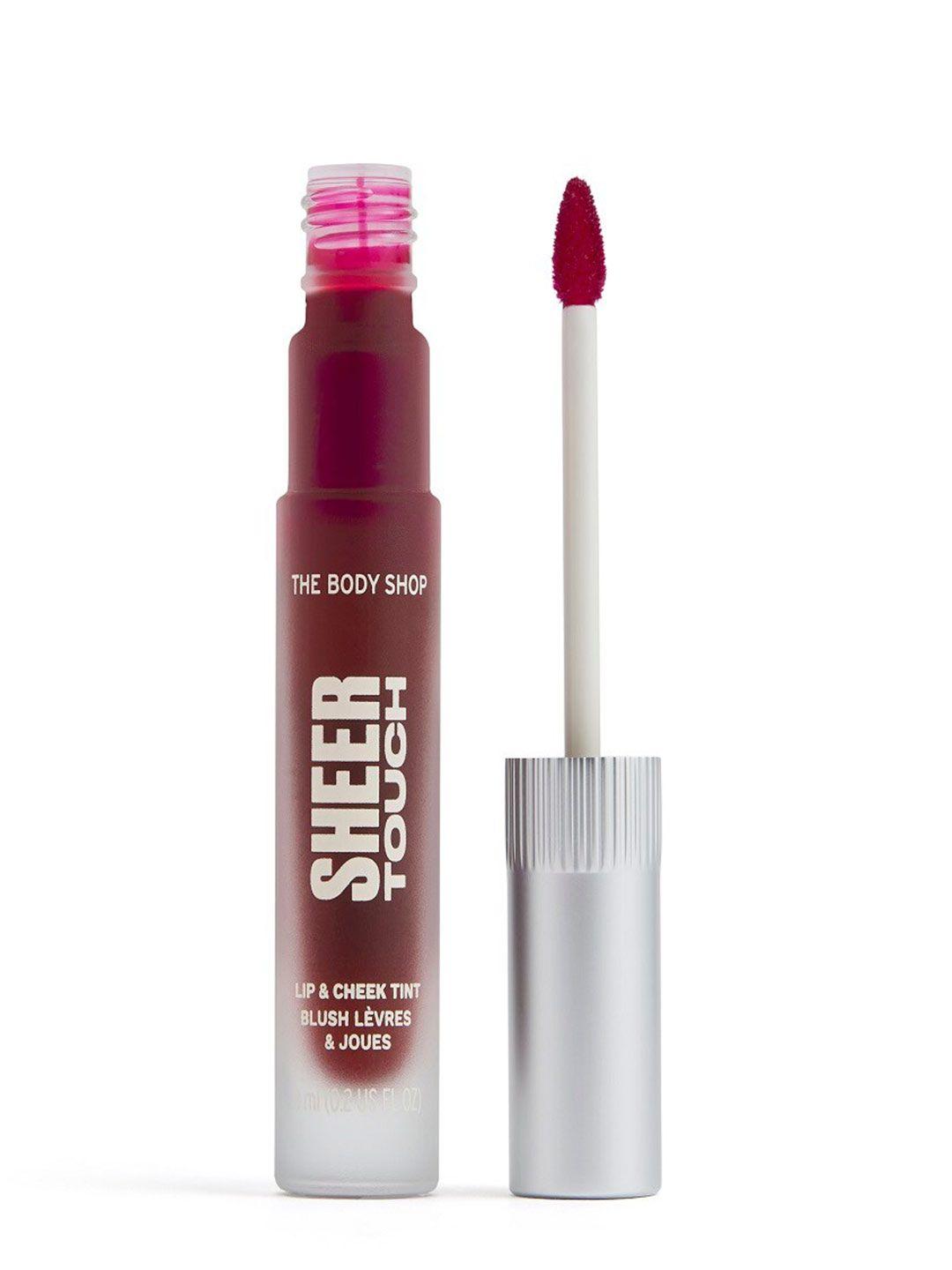 the body shop sheer touch lip & cheek tint 8ml - bloom