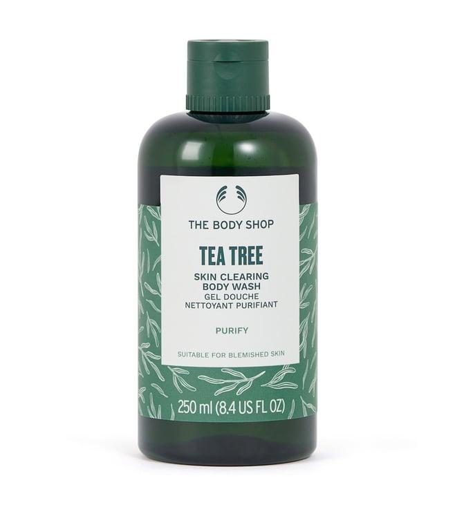 the body shop tea tree body wash - 250 ml