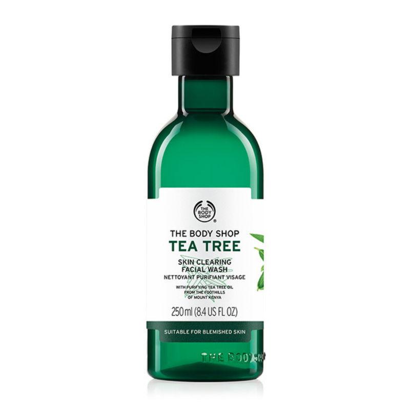 the body shop tea tree skin clearing facial wash