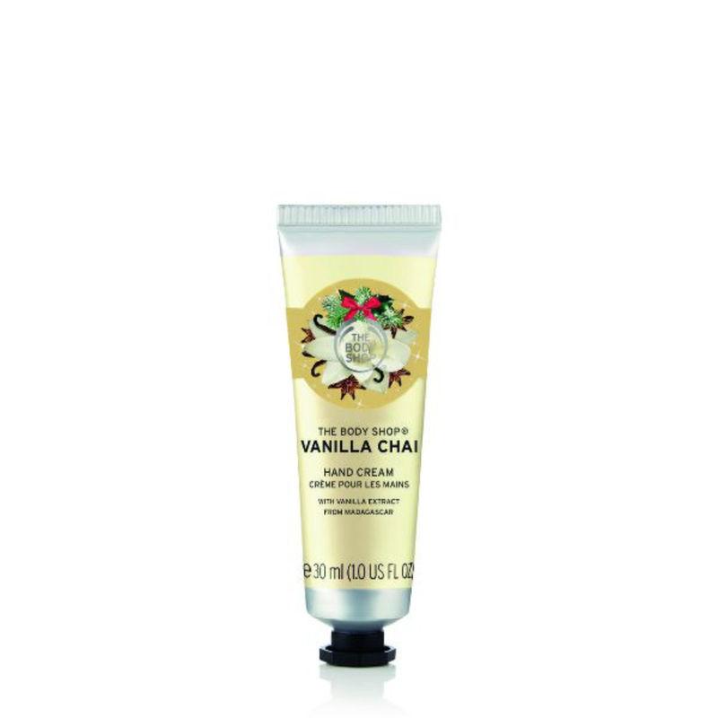 the body shop vanilla chai hand cream