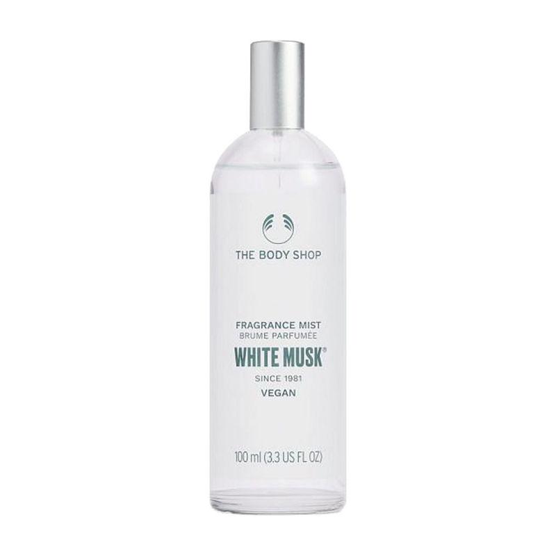 the body shop white musk brume parfumee fragrance mist