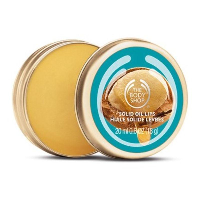 the body shop wild argan oil solid oil lip balm