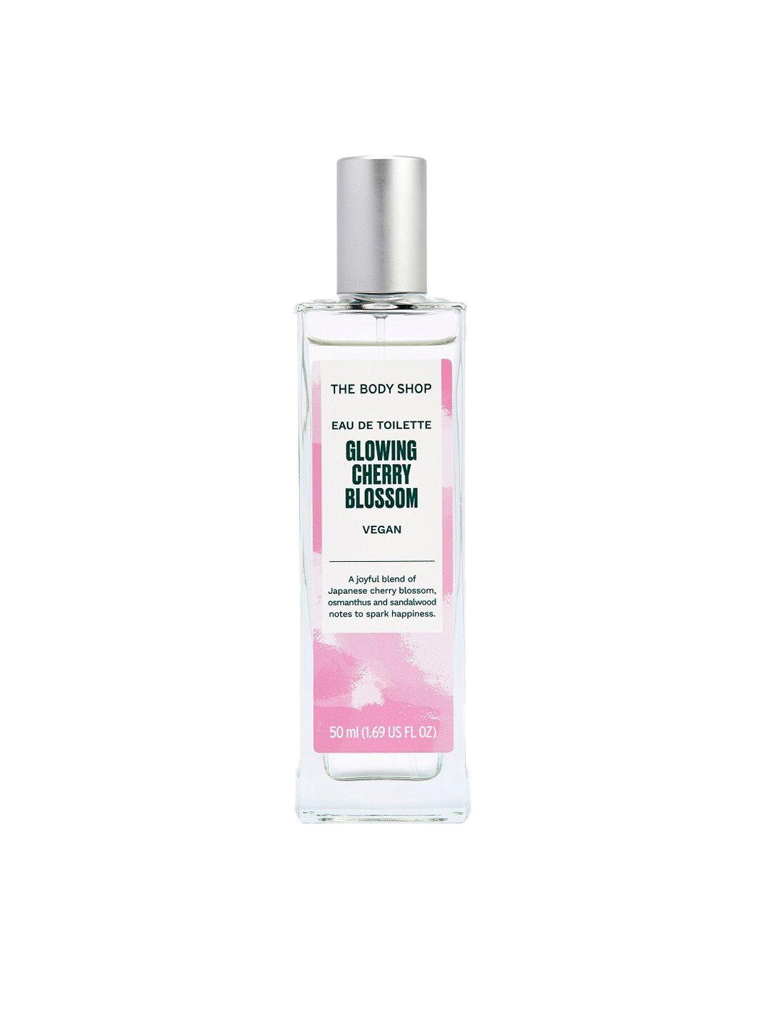 the body shop women glowing cherry blossom eau de toilette - 50 ml